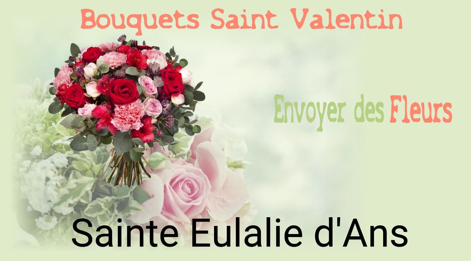 Roses de Saint-Valentin livrées à Sainte-Eulalie-d'Ans